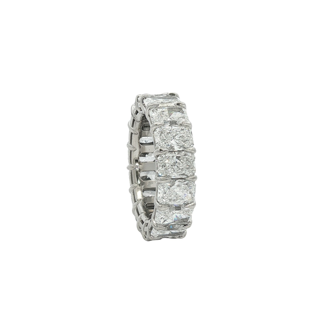Platinum Lab Diamond Eternity Band