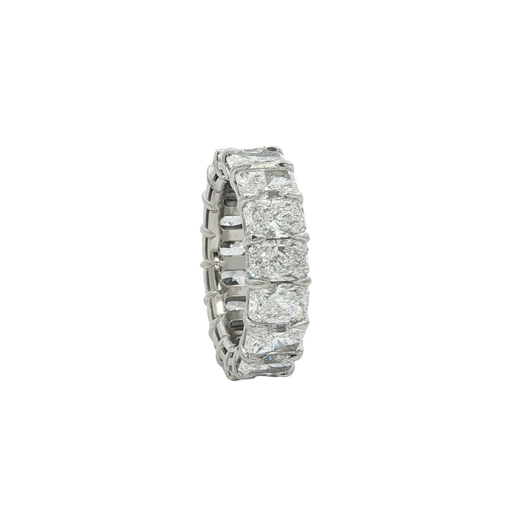 Platinum Lab Diamond Eternity Band