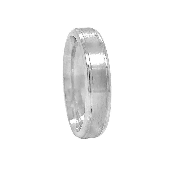 14kt White Gold Band
