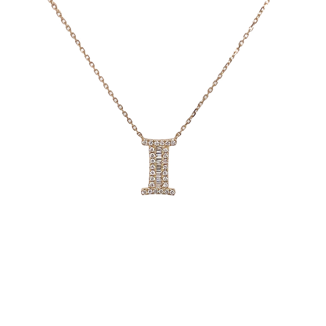 18kt Yellow Gold Diamond Pendant