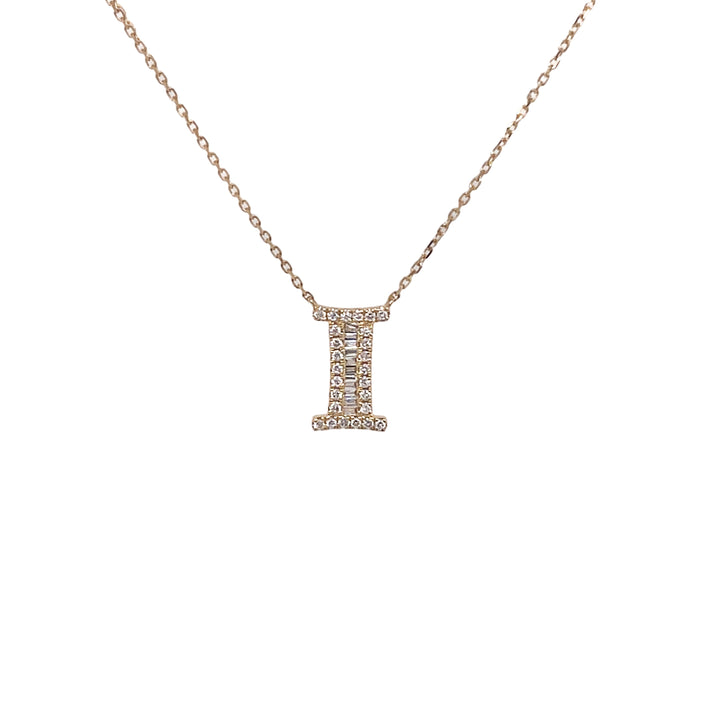 18kt Yellow Gold Diamond Pendant