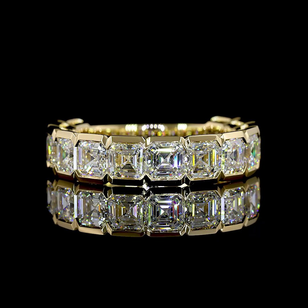 14kt Yellow Gold Lab Diamond Band