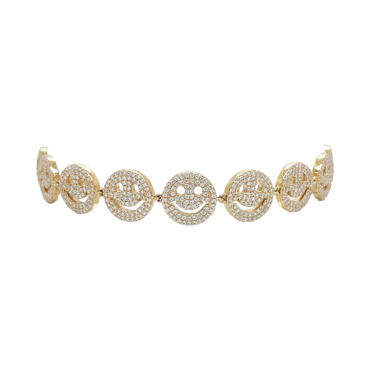 18kt Yellow Gold Diamond Bracelet