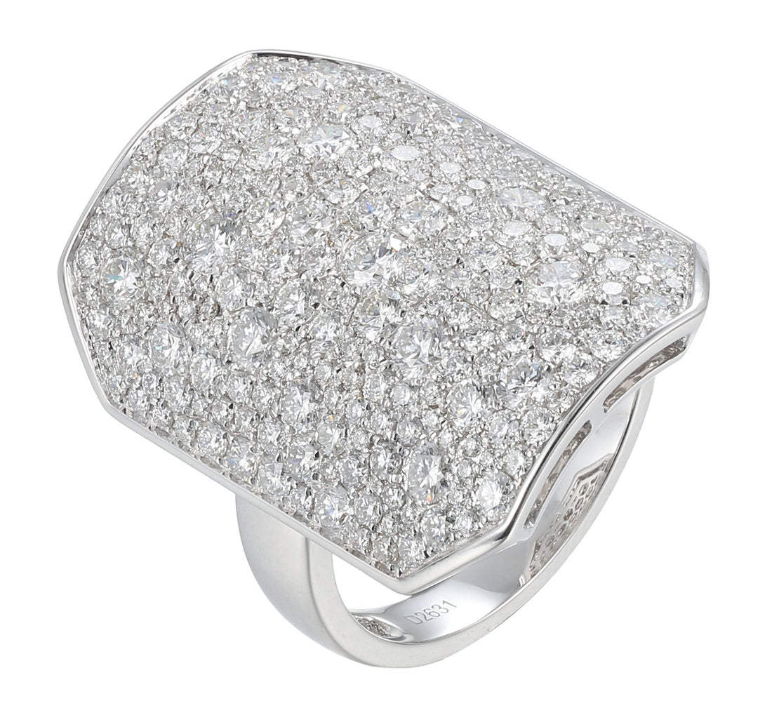 18kt White Gold Diamond Ring