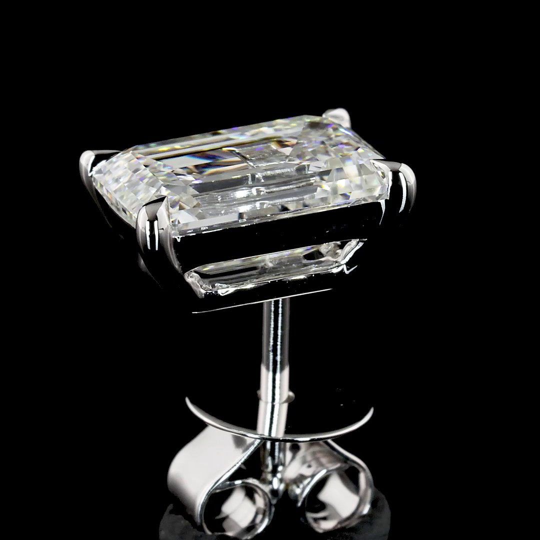 14kt White Gold Lab Diamond Studs