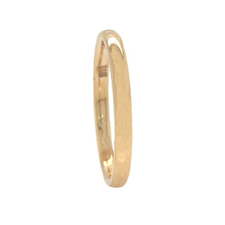 14kt Yellow Gold Thin Wedding Band