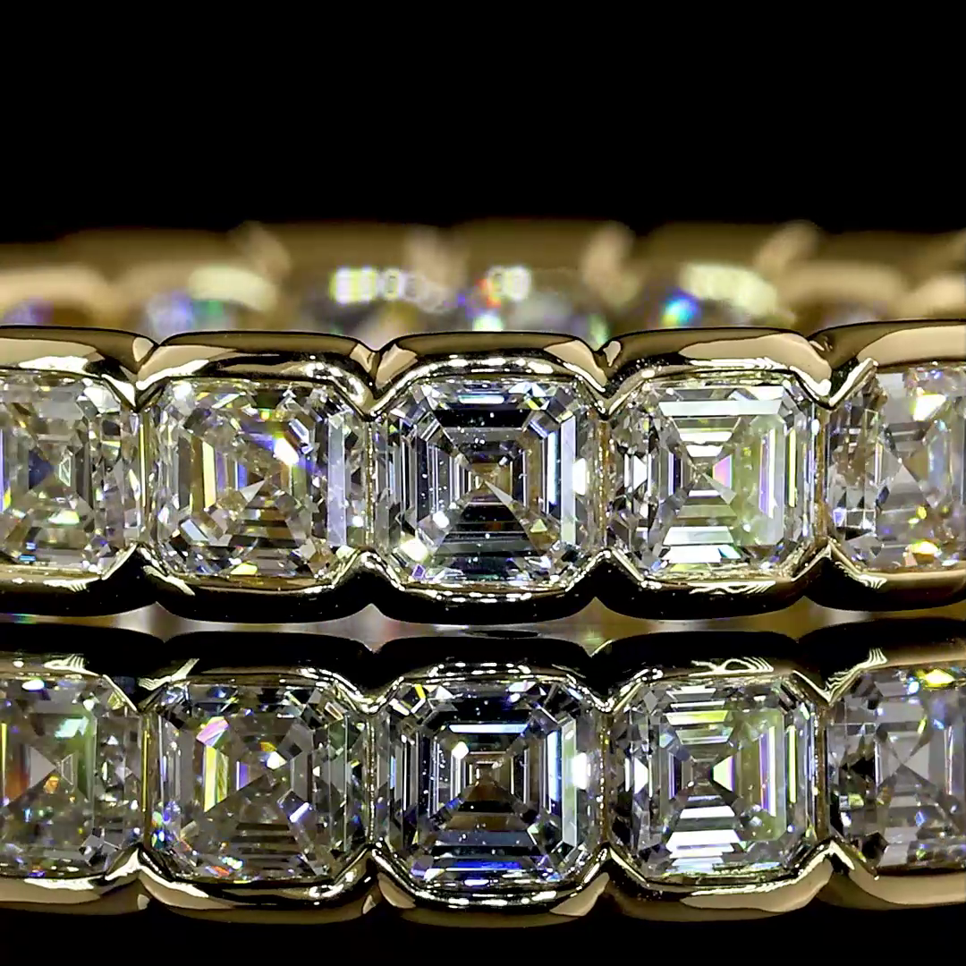 14kt Yellow Gold Lab Diamond Eternity Band
