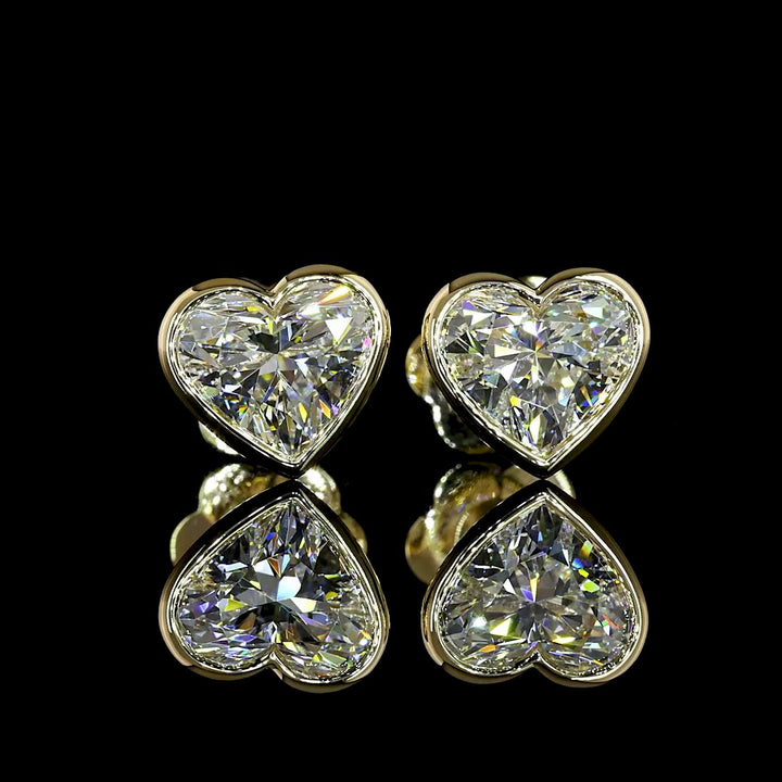 14kt Yellow Gold Lab Diamond Studs