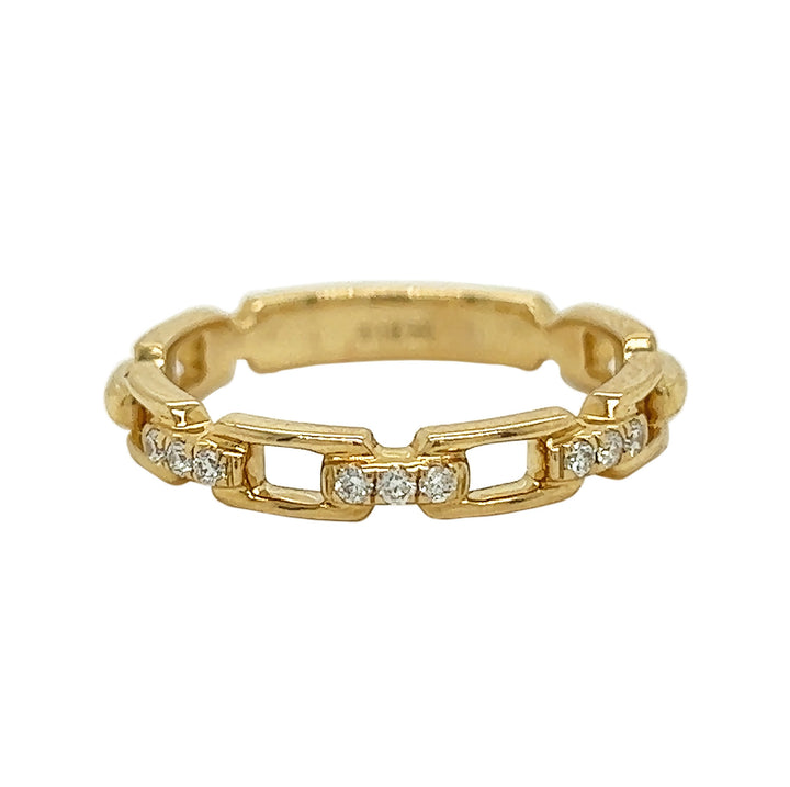 14kt Yellow Gold Diamond Ring