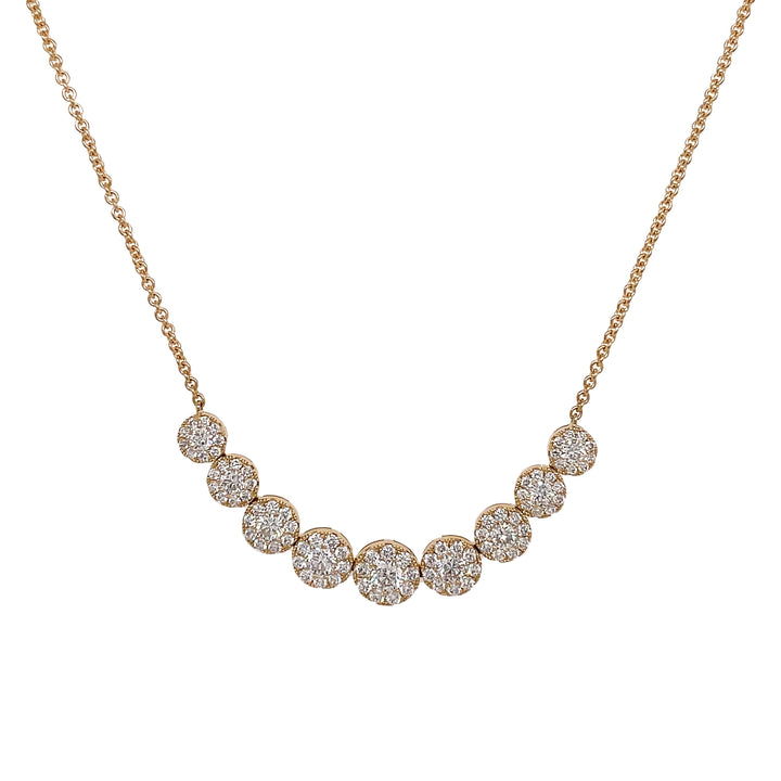18kt Yellow Gold Diamond Pendant