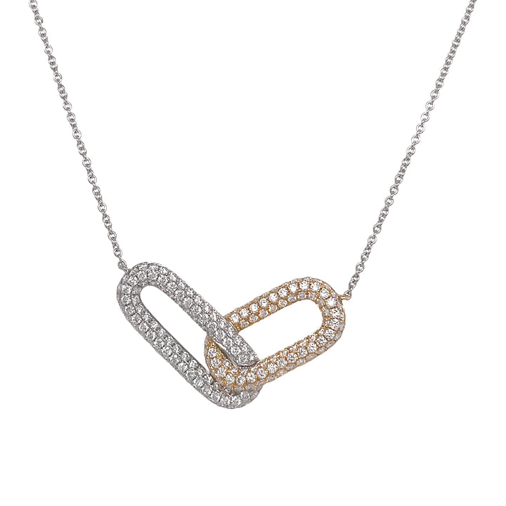 18kt White Gold Diamond Pendant