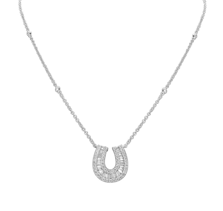 18kt White Gold Diamond Pendant