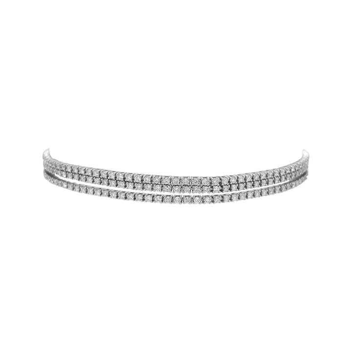 18kt White Gold Diamond Tennis Bracelet