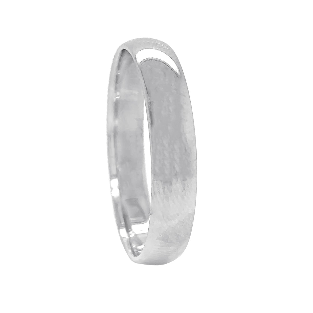 14kt White Gold Wedding Band