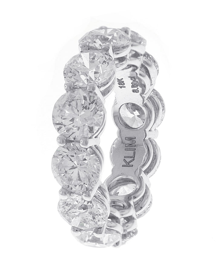 18kt White Gold Diamond Eternity Band