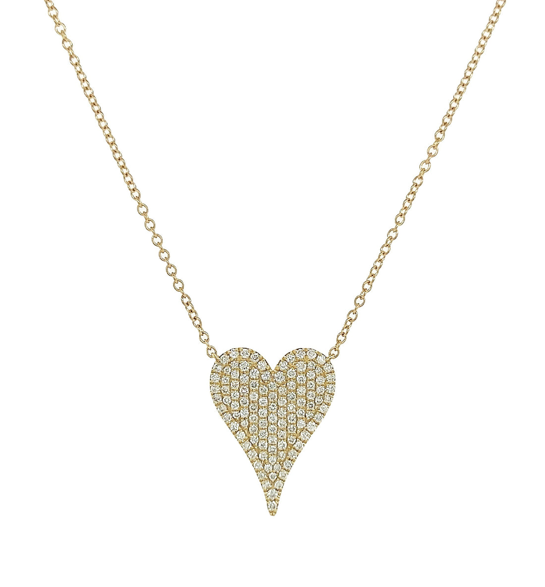 18kt Yellow Gold Diamond Pendant