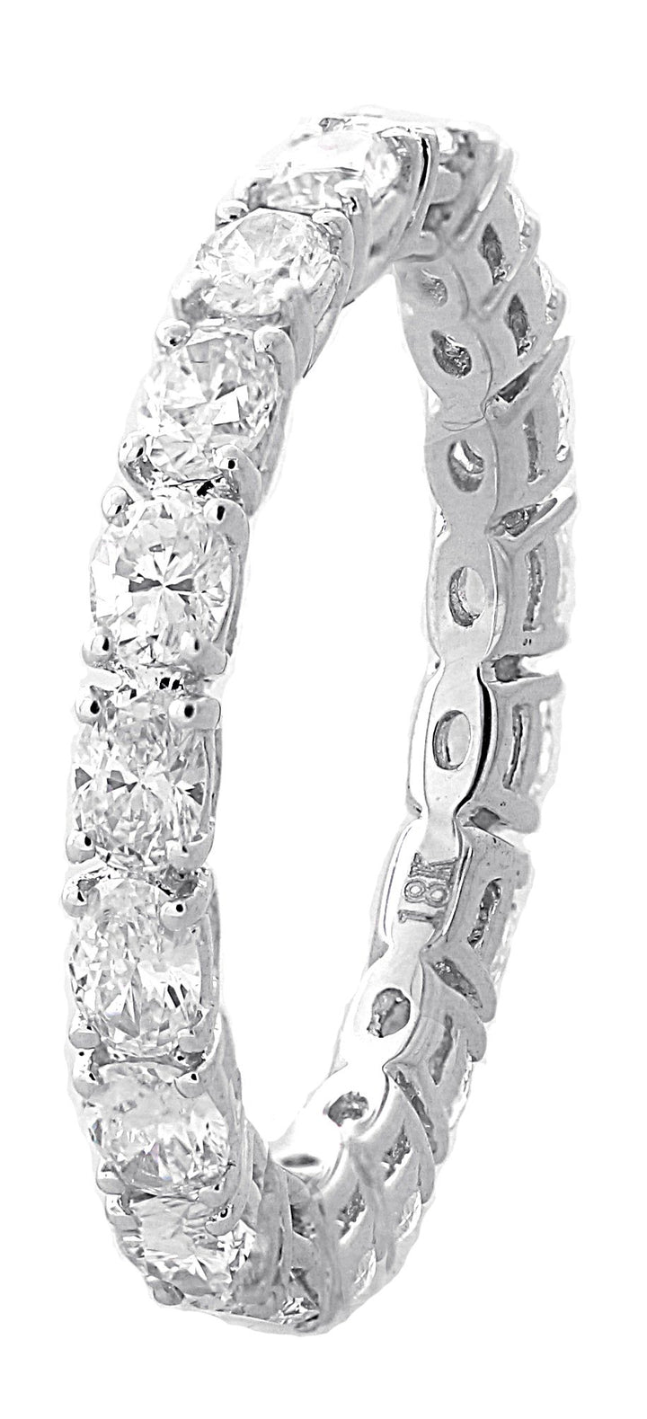 18kt White Gold Diamond Eternity Band