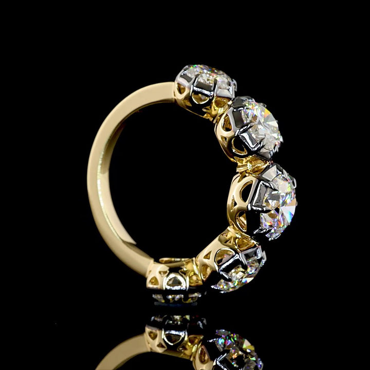 14kt Yellow Gold Lab Diamond Ring