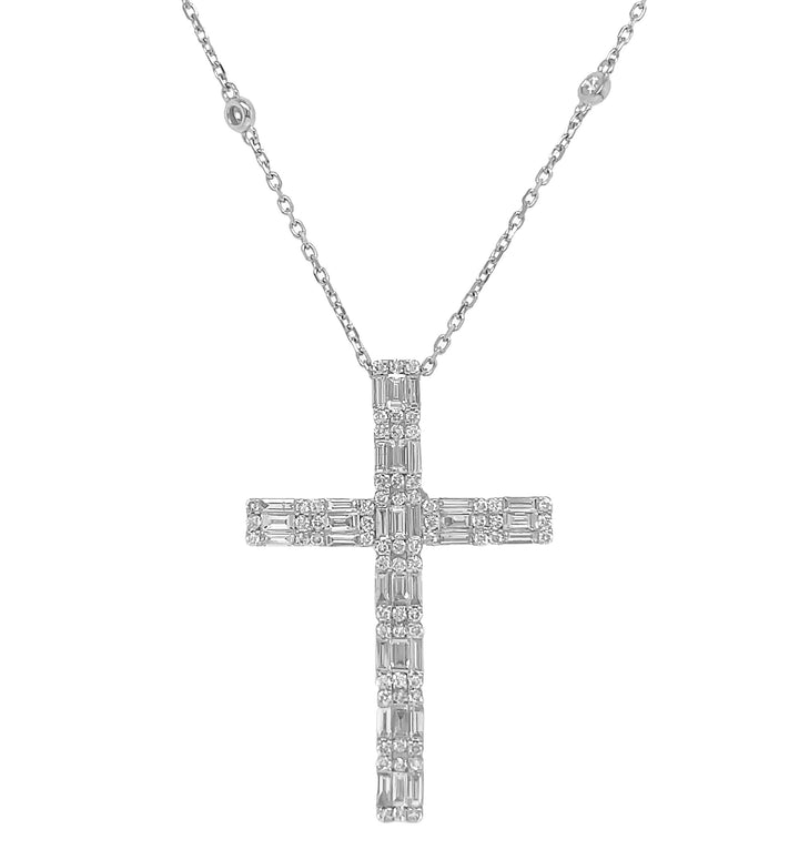 18kt White Gold Diamond Pendant