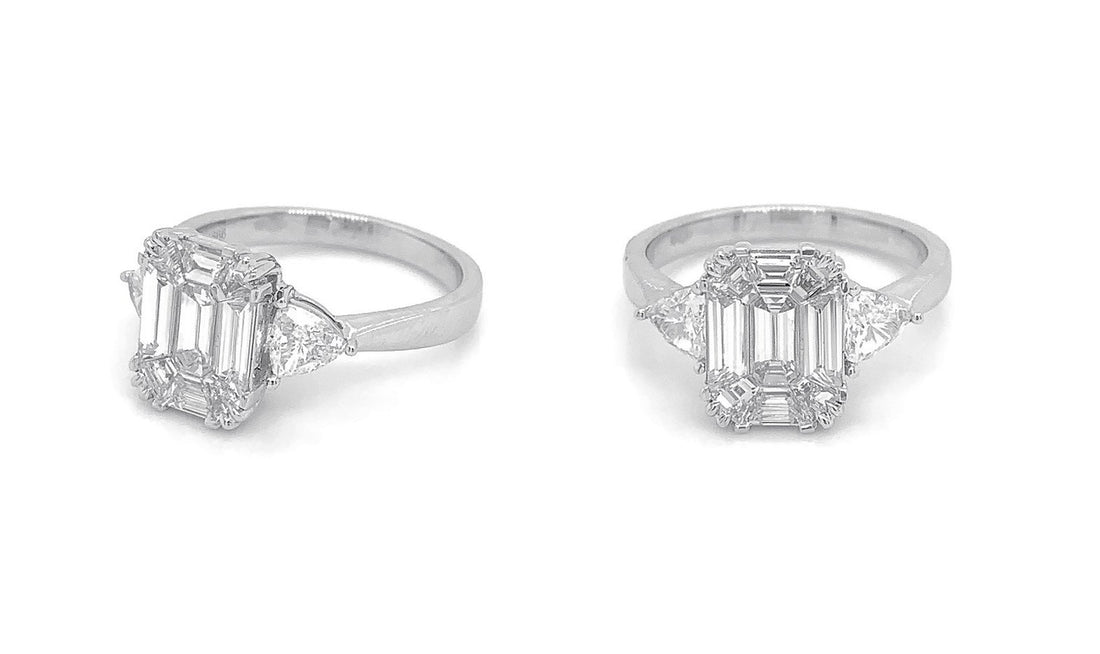 18kt White Gold Diamond Ring