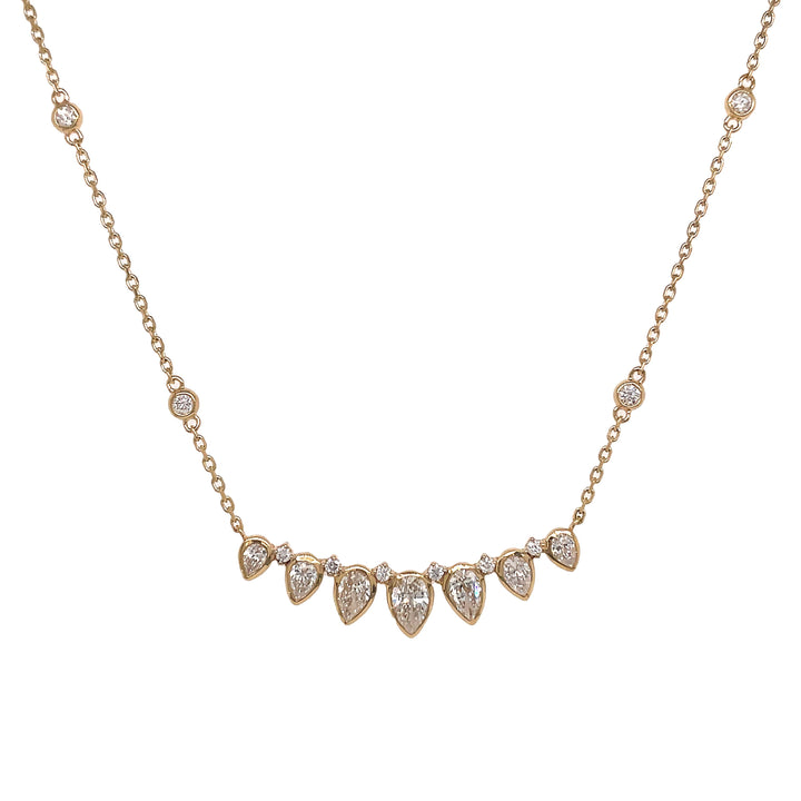 18kt Yellow Gold Diamond Pendant