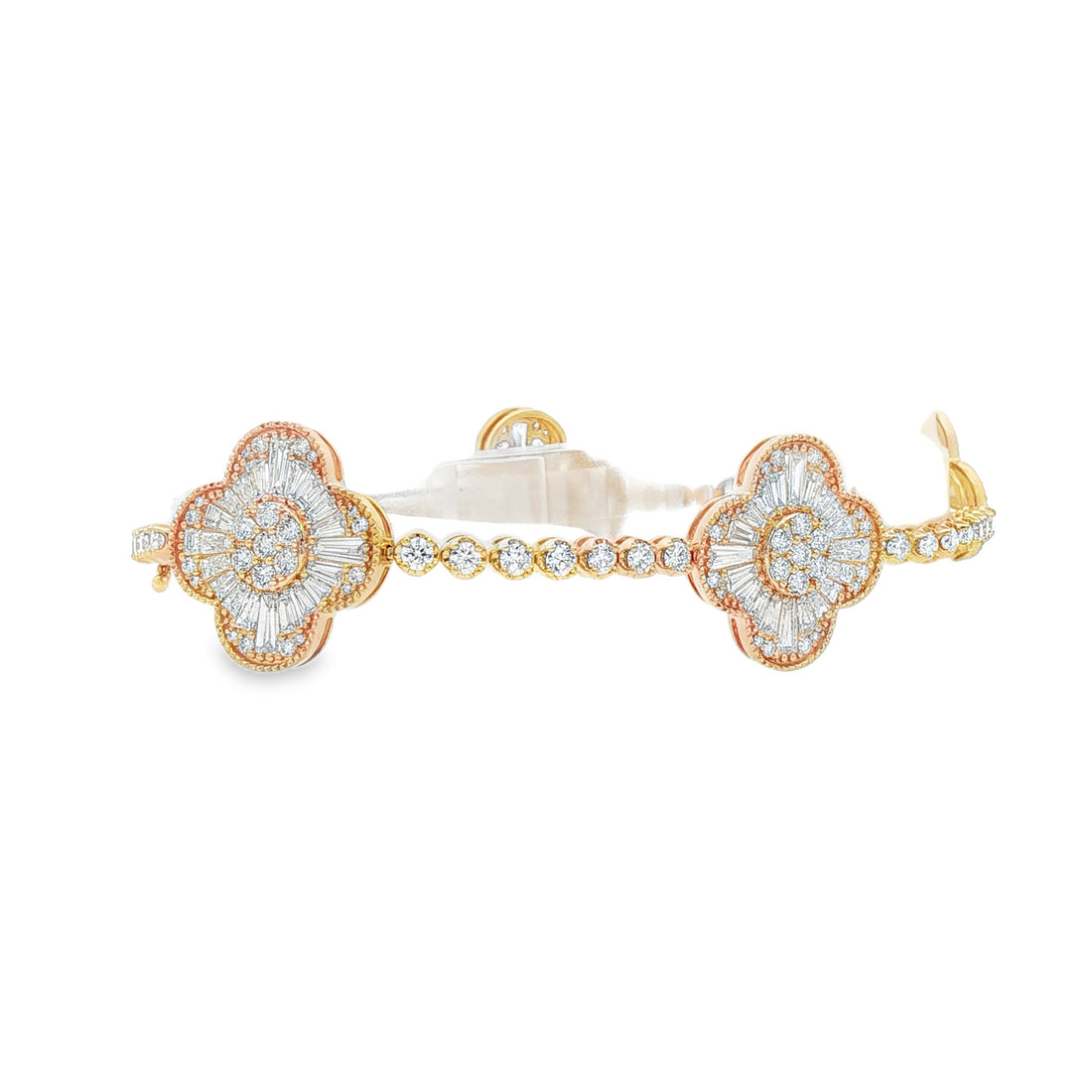 18kt Yellow Gold Diamond Bracelet