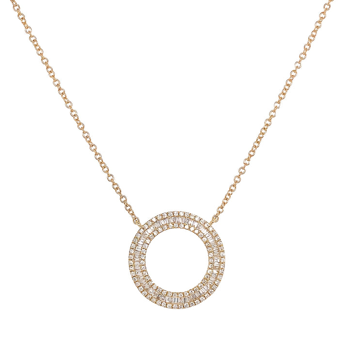 18kt Yellow Gold Diamond Pendant