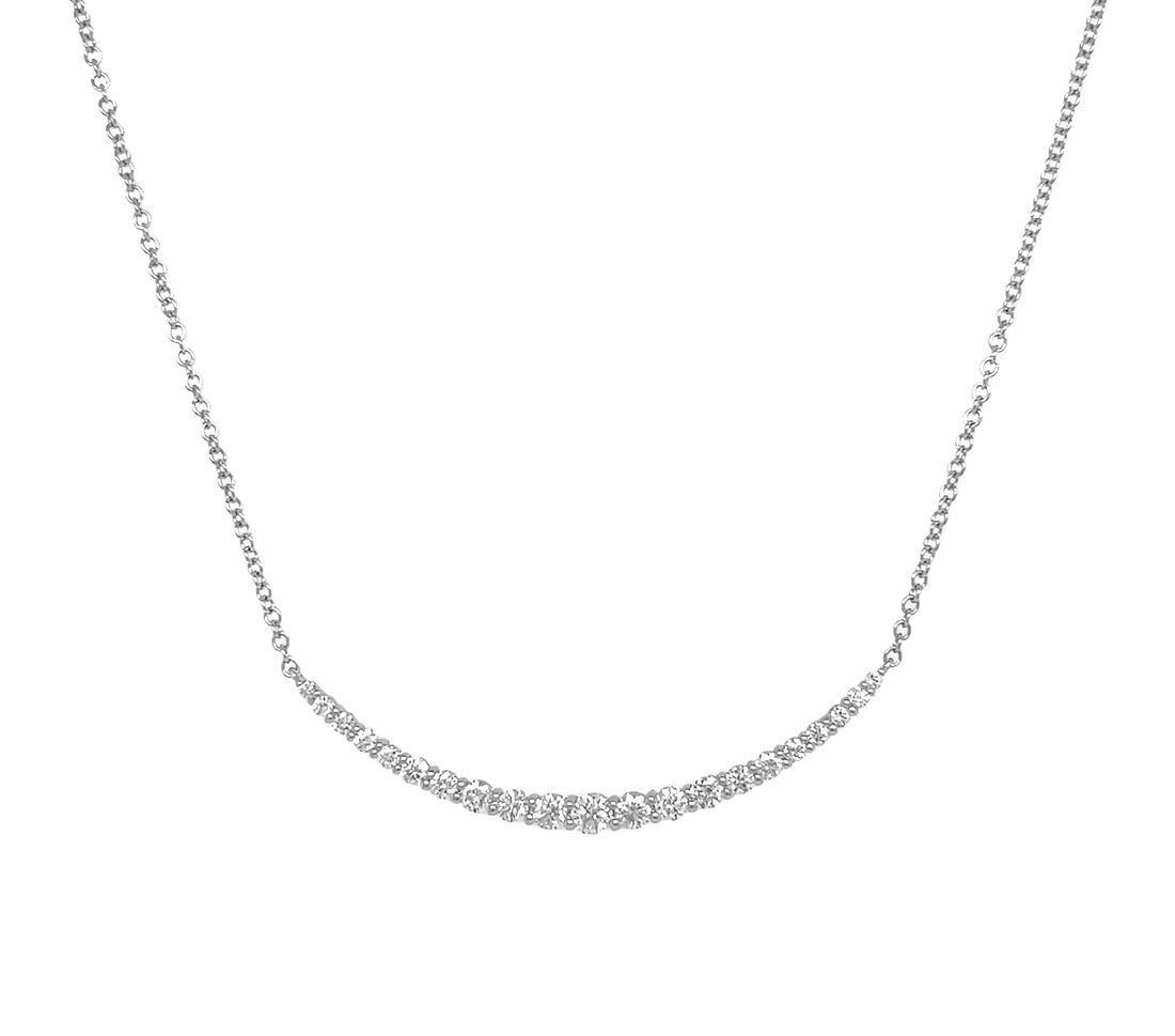 18kt White Gold Diamond Pendant