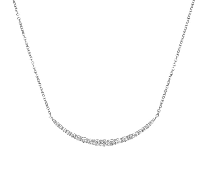 18kt White Gold Diamond Pendant