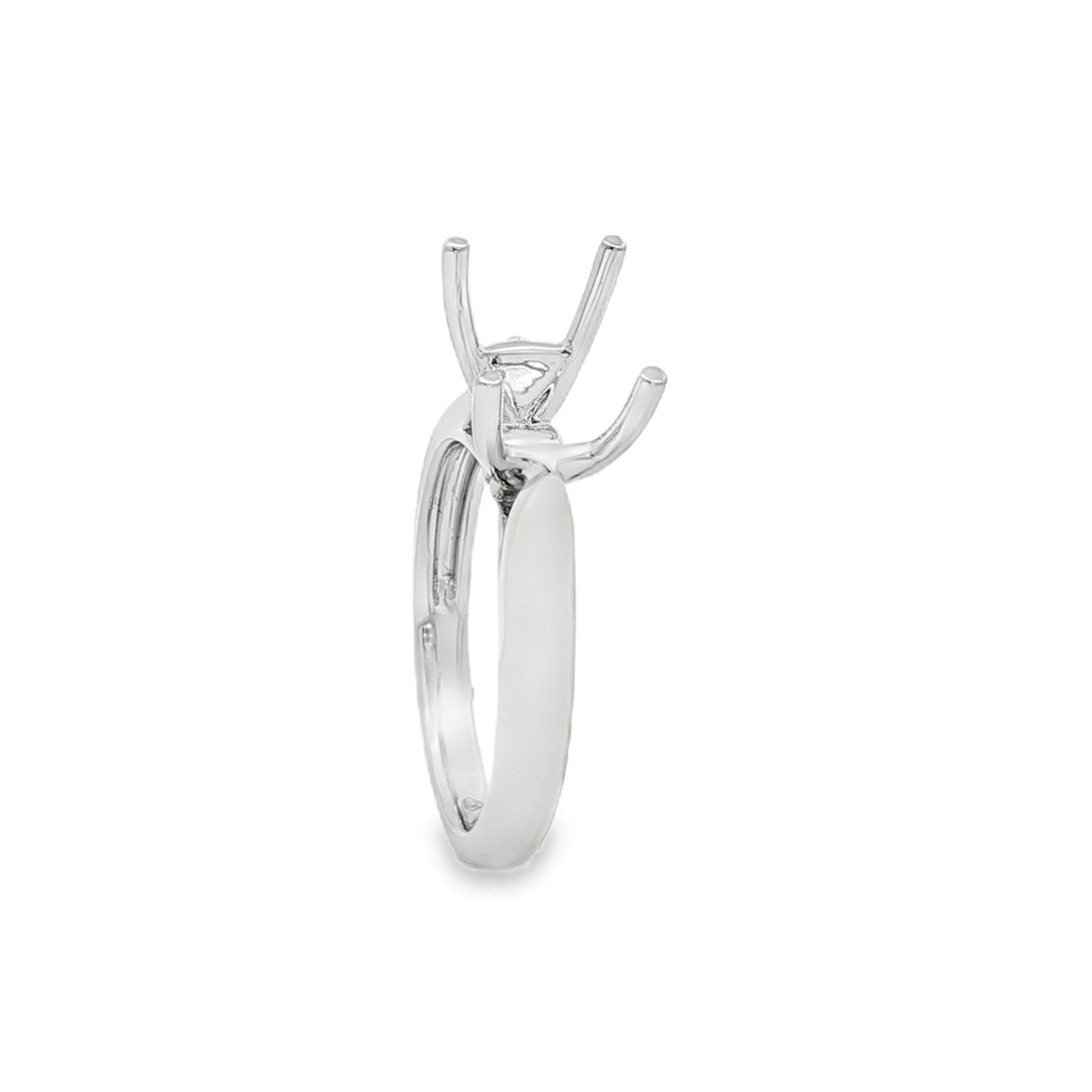 18kt White Gold Diamond Semi-Mount
