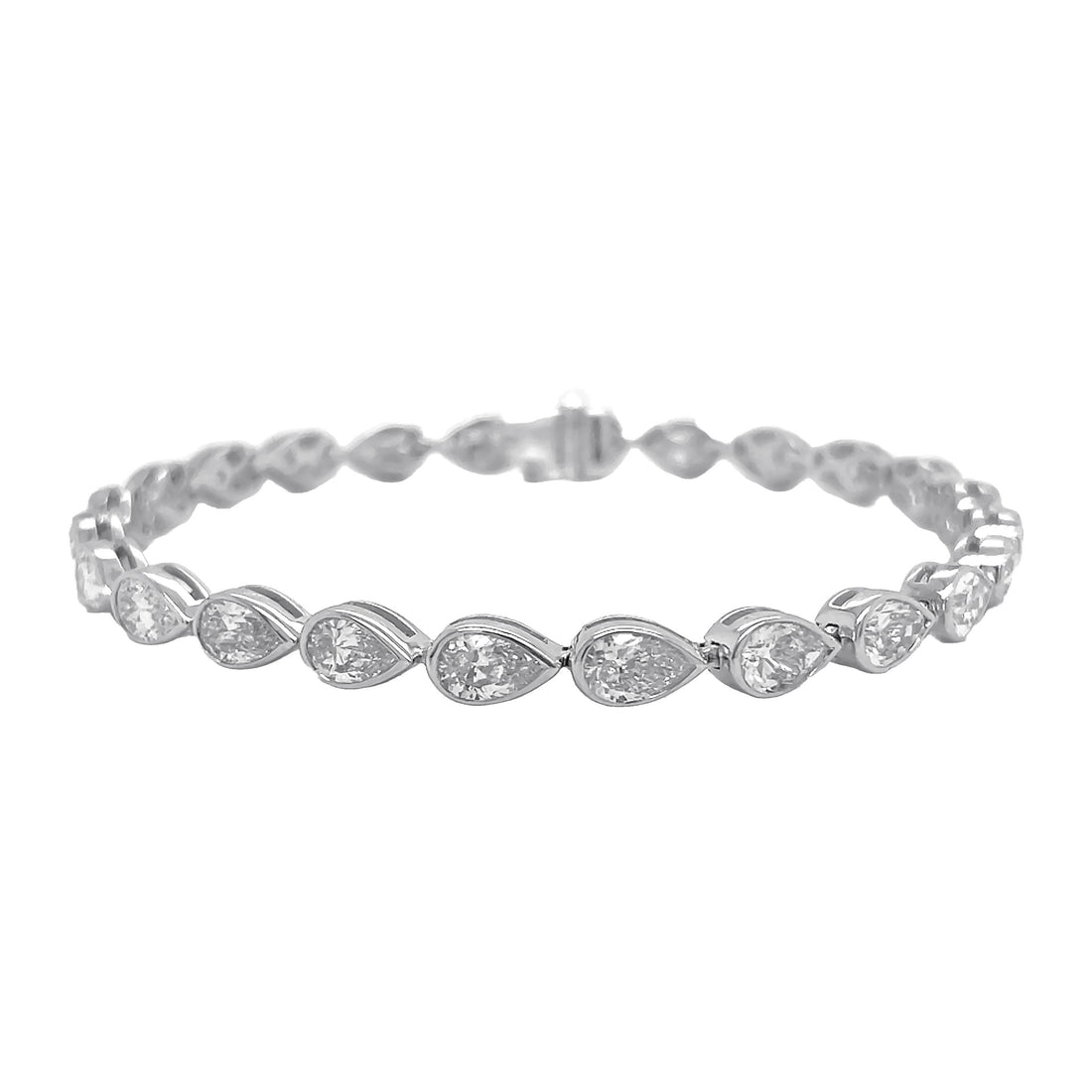 18kt White Gold Diamond Tennis Bracelet