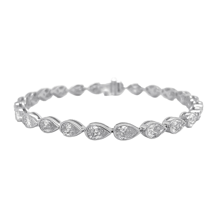 18kt White Gold Diamond Tennis Bracelet