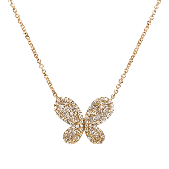 18kt Yellow Gold Diamond Pendant