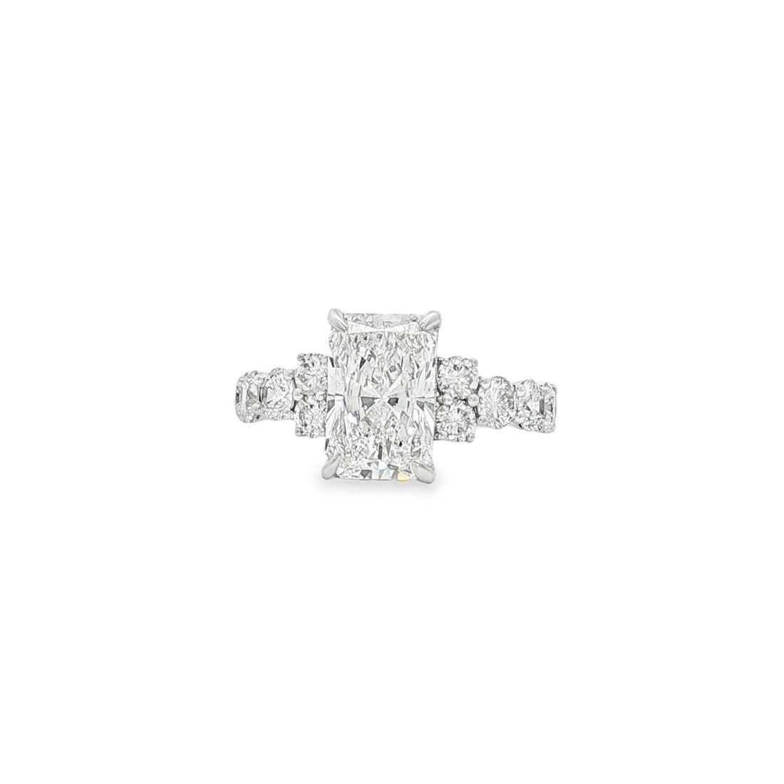 14kt White Gold Lab Diamond Ring