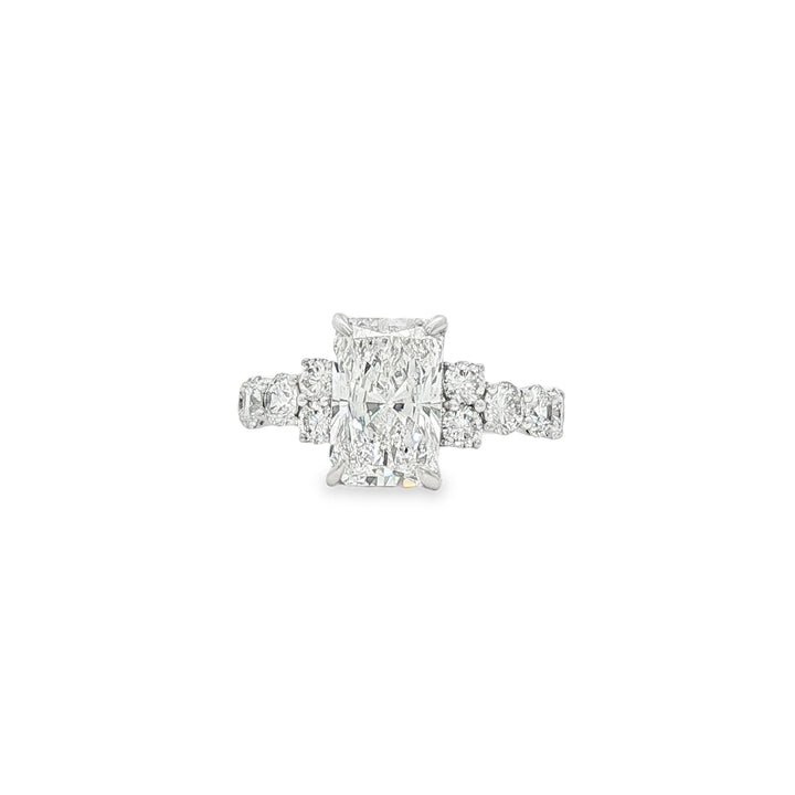 14kt White Gold Lab Diamond Ring