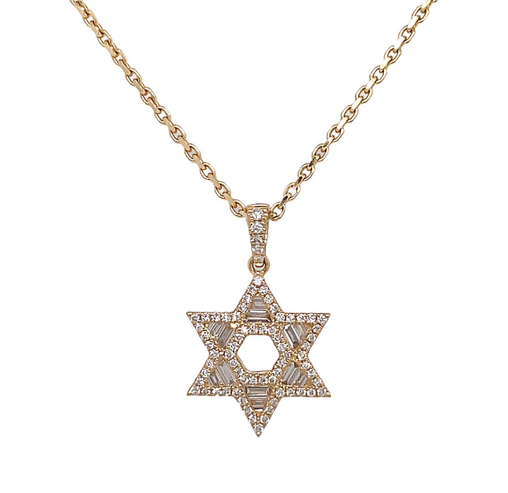 18kt Yellow Gold Diamond Pendant