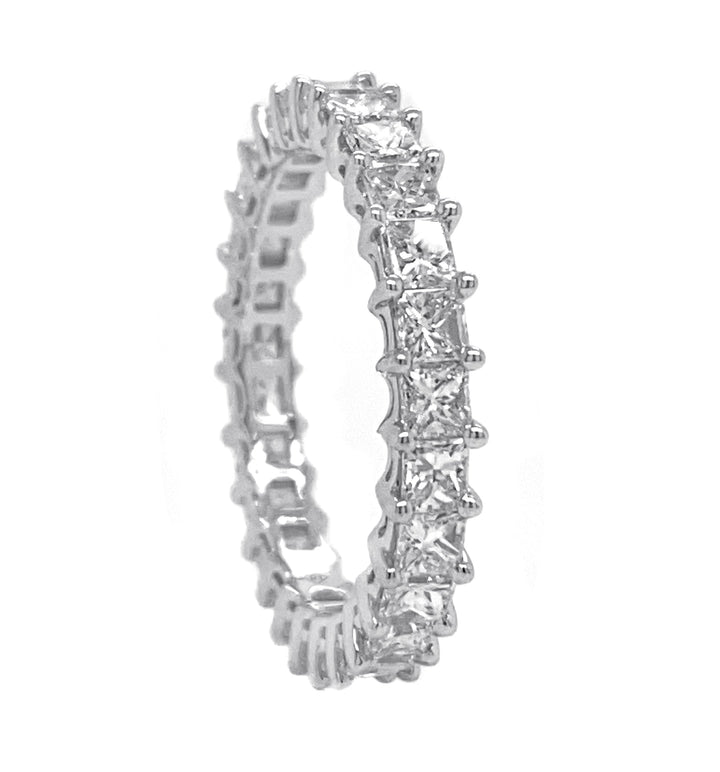 18kt White Gold Diamond Eternity Band