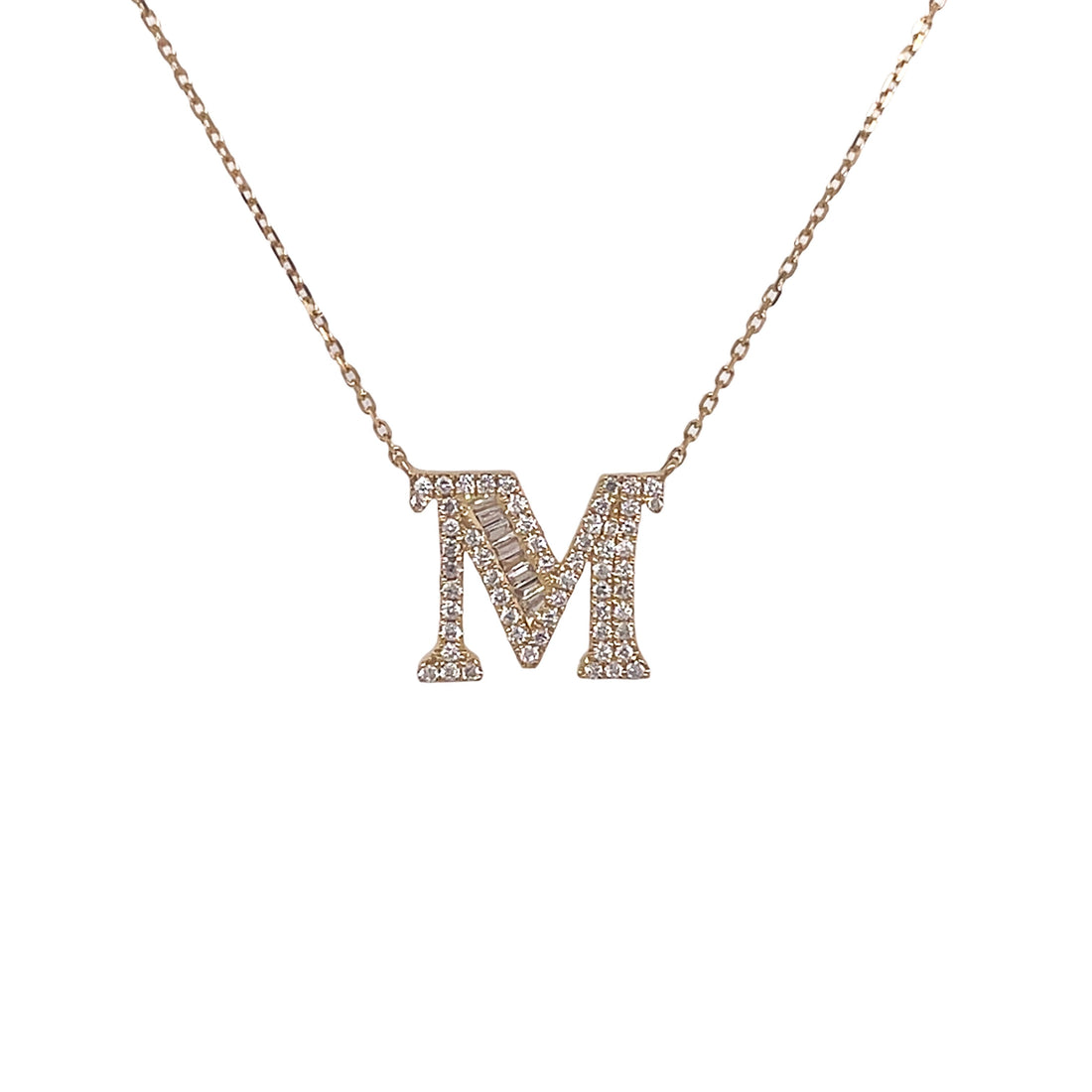 18kt Yellow Gold Diamond Pendant