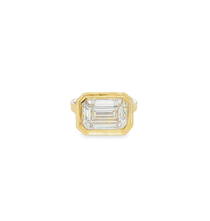 14kt Yellow Gold Lab Diamond Ring