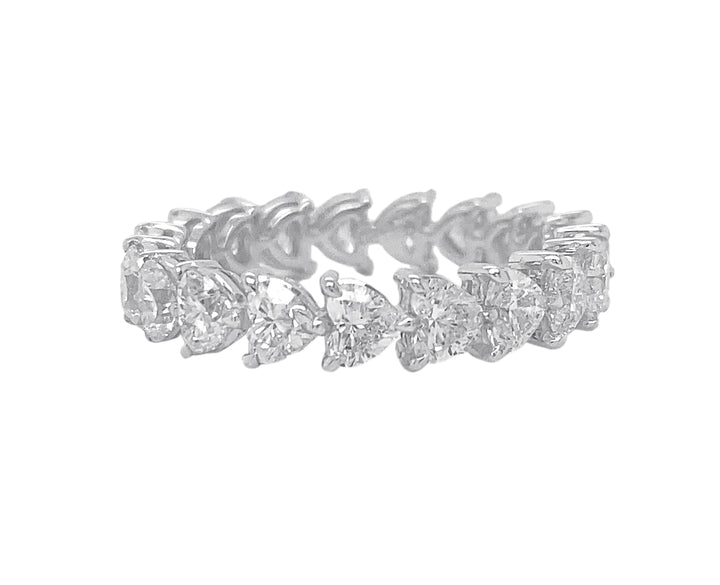 18kt White Gold Diamond Band