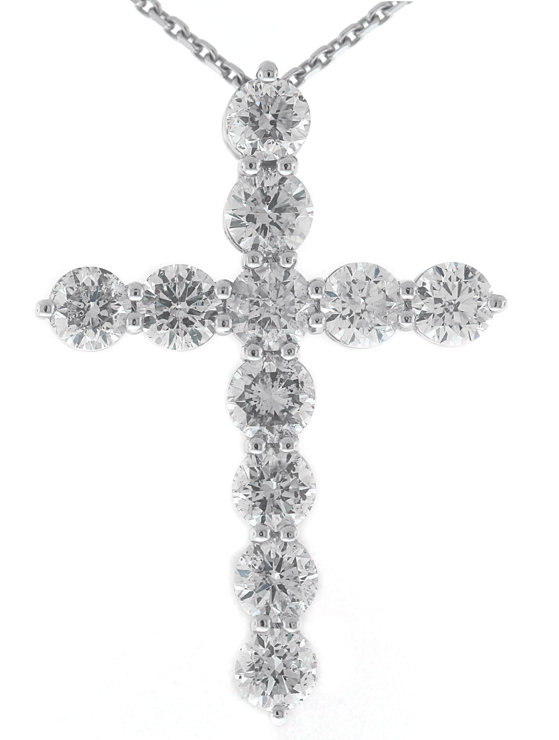 18kt White Gold Diamond Pendant