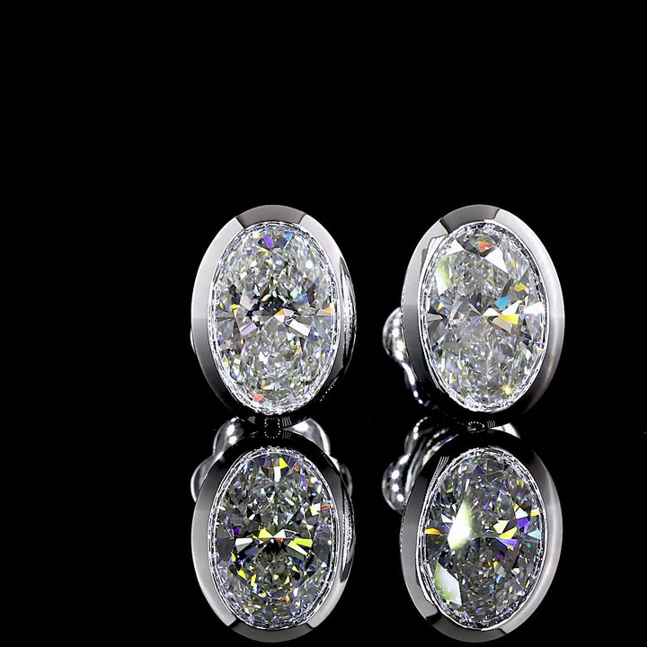 14kt White Gold Lab Diamond Studs