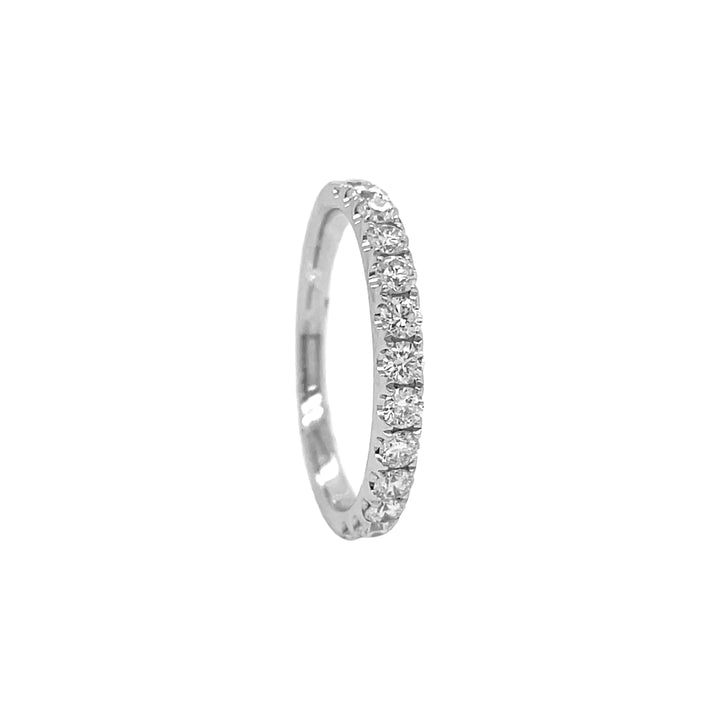 18kt White Gold Diamond Band