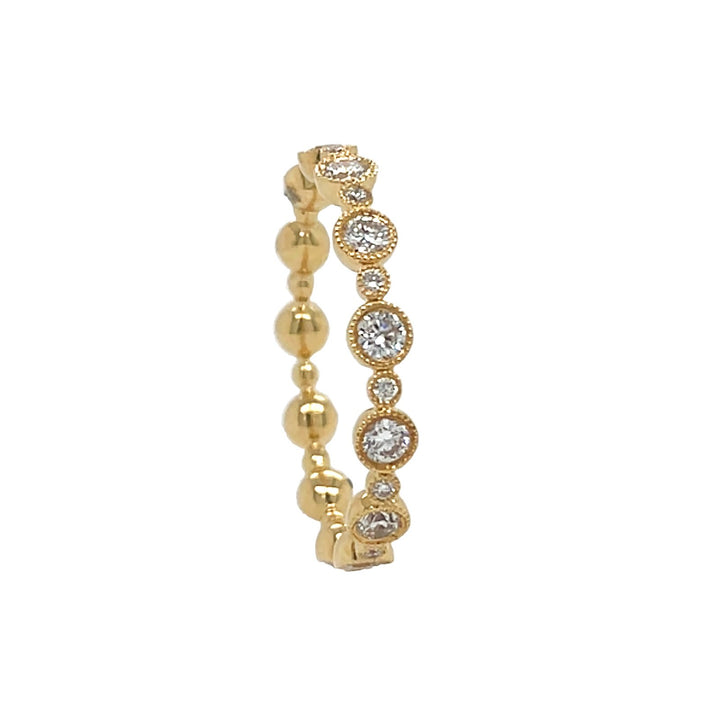 18kt Yellow Gold Diamond Eternity Band