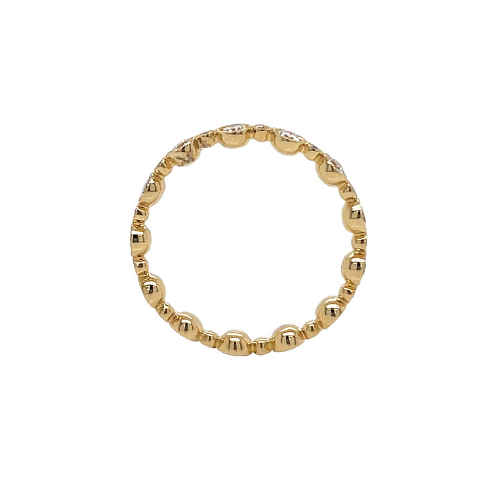 18kt Yellow Gold Diamond Eternity Band