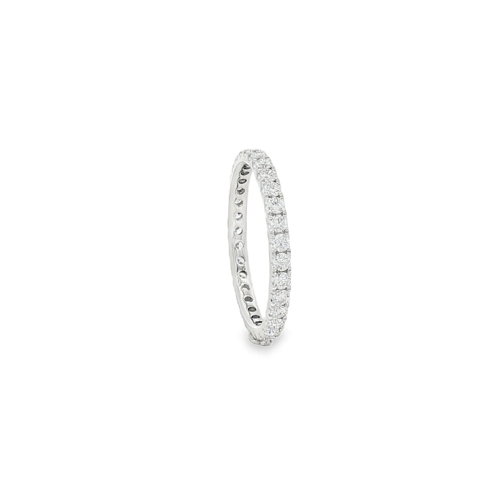 14kt White Gold Lab Diamond Eternity Band