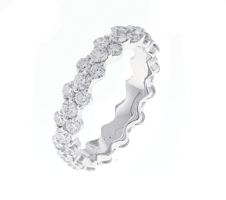 18kt White Gold Diamond Eternity Band