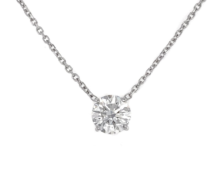 18kt White Gold Diamond Pendant