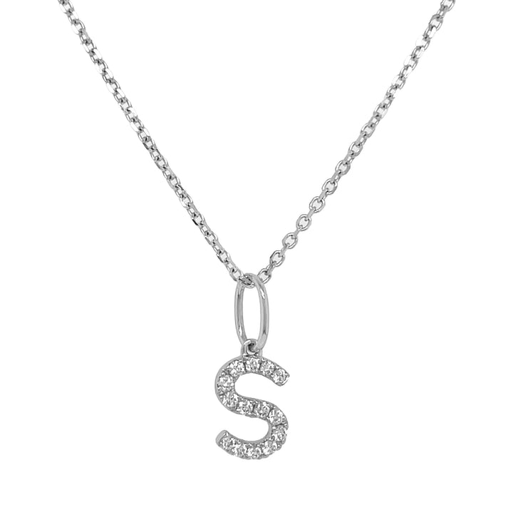18kt White Gold Diamond Pendant