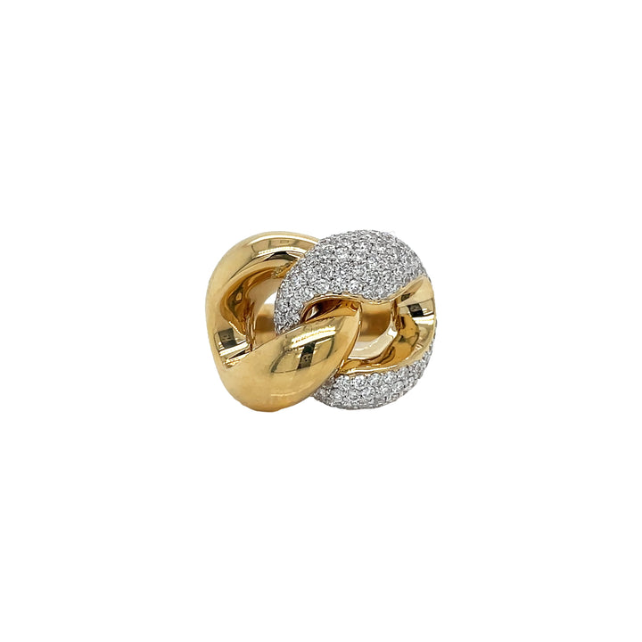 18kt Yellow Gold Diamond Ring